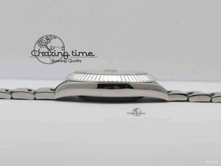MiroTime 0505 Packable DateJust II 41mm SS BP Maker Best Edition Gray Dial Diam On SS Bracelet SA 3729